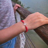 Classic Airplane Pendant Hand-woven Red Rope – Jewelry Gift Ideas — 2
