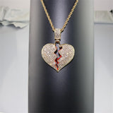 Exquisite Gift Jewelry Love Tennis Chain Necklace – Jewelry Gift Ideas — 9