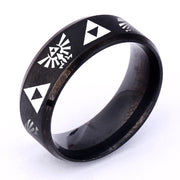 Fashion Triangle Label Stainless Steel Ring – Stylish Gifts — 3