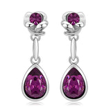 European And American Rose Flower Earrings Are – Everyday Gifts — 5