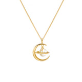 Light Luxury Colorful Silver Clavicle Necklace – Jewelry Gift Ideas — 2