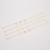 Simple Color 3 Square Stone Rainbow Sterling – Jewelry Gift Ideas — 6