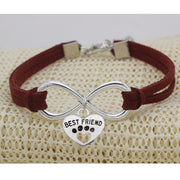 Vintage 8-word Peach Heart Best Friend Flanelle – Jewelry Gift Ideas — 3
