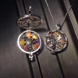 Duobao Pendant Golden Sun Hair Crystal Strawberry – Jewelry Gift Ideas — 1