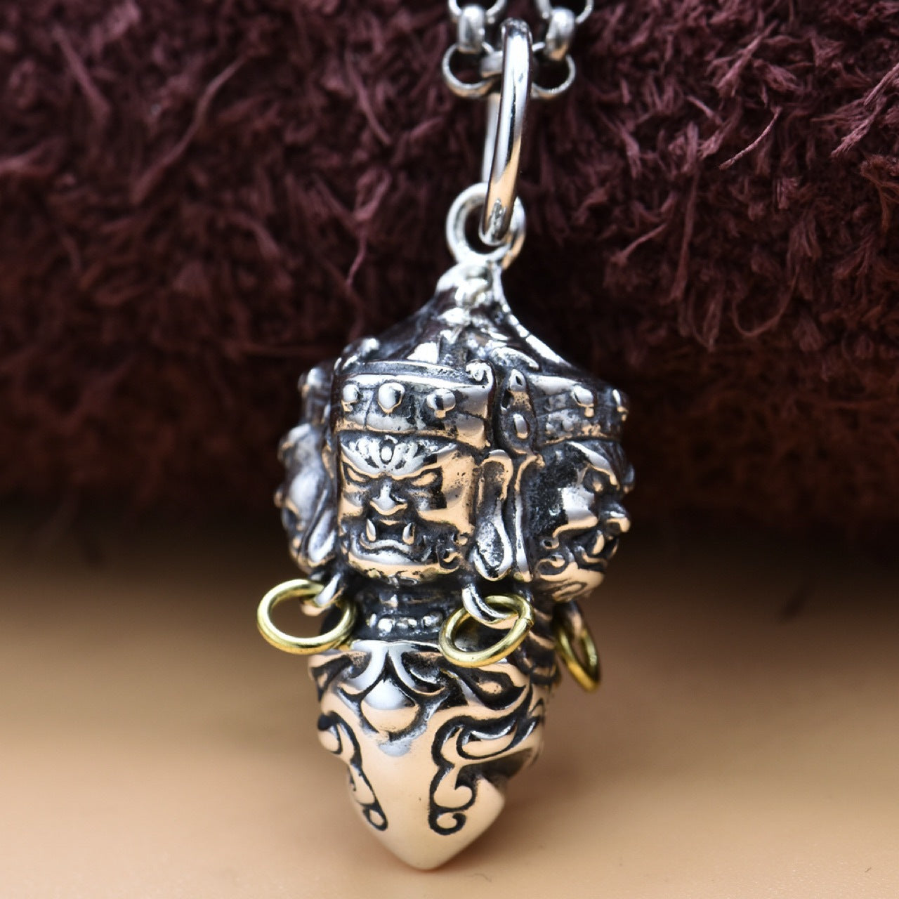 S925 Sterling Silver Personalized Retro Tibetan – Jewelry Gift Ideas — 1