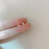 Women's Lucky Clover Mini Earrings – Gifts for Her — 9