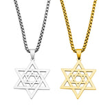 Jewish Six-pointed Star Edge Symbol Pendant – Jewelry Gift Ideas — 4