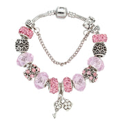 Fashion Big Hole Glass Bead Key Pendant Beaded – Jewelry Gift Ideas — 13