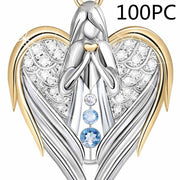 Gold Sliver Crystal Rhinestone Heart-shaped Design – Gifts for Her — 5