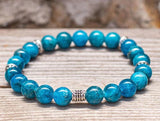 Fashion New White Turquoise Amethyst Bracelet – Jewelry Gift Ideas — 8