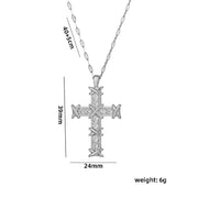 Cross Necklace Women's European And American – Jewelry Gift Ideas — 2