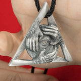 Retro Full-knowing Eye Pendant Necklace – Jewelry Gift Ideas — 2