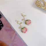 Guijin Flower Earpiece French Sweet Dried Flower Sen – Stylish Gifts — 7
