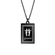 12 Zodiac Constellation Stainless Steel Pendant – Jewelry Gift Ideas — 8