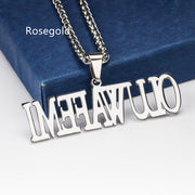 Customized Cuban Chain Name Letters Pendant – Jewelry Gift Ideas — 5