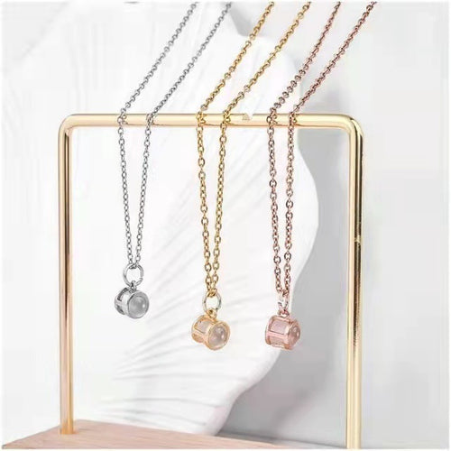 100 Languages I Love You Nano Projection Necklace – Jewelry Gift Ideas — 2
