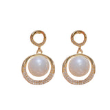 Temperament Ins Wind Tassel Love Pearl Earrings – Gifts for Couples — 2