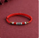 Pure Silver Twelve Zodiac Red Rope Bracelet – Jewelry Gift Ideas — 9