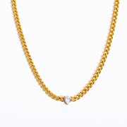 Heavy Industry Cuban Chain Love Necklace – Jewelry Gift Ideas — 4
