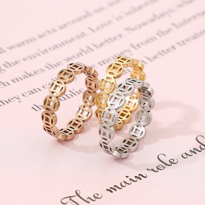 Stainless Steel Lucky Ring – Unique Gift Ideas — 1
