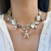 Ocean Wind Shell Patch Starfish Necklace – Jewelry Gift Ideas — 11