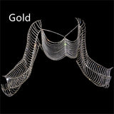 Shiny Multilayer Rhinestone Body Chain Nightclub – Stylish Gifts — 5