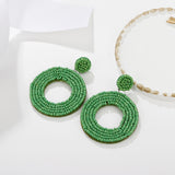 Retro Color Bead Earrings For Women – Gifts for Her — 17