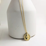 Electroplated 18K Gold Coin Titanium Steel – Jewelry Gift Ideas — 3