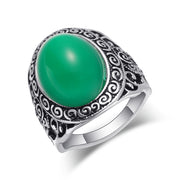 Agate-like Diamond Cut Face Ring – Birthday Gifts — 4