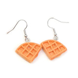 Personalized All-match Cake Egg Tart Small Van Earrings – Gift Ideas — 19