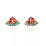 Cute Tropical Fruit Earrings For Women With Diamonds – Gifts for Her — 12