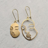 Personality Couple Earrings Fashion Alloy Jewelry – Stylish Gifts — 2