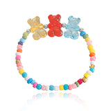 Vintage Colored Bohemian Pearl Bear Necklace – Jewelry Gift Ideas — 7