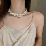 Ladies Fashion Multilayer Collarbone Necklace – Jewelry Gift Ideas — 1