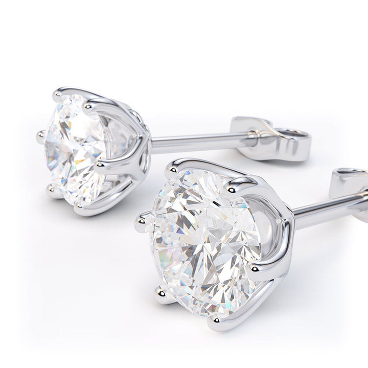 Diamond Alloy Earrings Simple And Small Women's Metal – Gifts for Her — 1