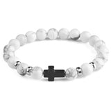 Tigereye Cross Beaded Bracelet – Jewelry Gift Ideas — 5