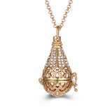 Aromatherapy Zircon Cage Hollow Necklace – Jewelry Gift Ideas — 12