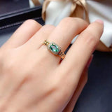 Fashion Emerald Ring For Women – Stylish Gifts — 7