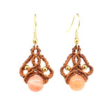 Ethnic Style Wax Line Hand-woven Earrings – Stylish Gifts — 4