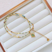 Autumn And Winter Maillard Color Necklace – Jewelry Gift Ideas — 3