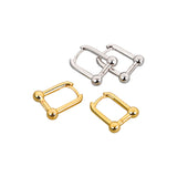 Silver Color U-Shape Women Creative Hoop Earrings – Jewelry Gift Ideas — 2