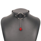 Personalized Neck Leather Metal Buckle Necklace – Jewelry Gift Ideas — 10