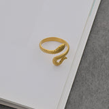 Fashion Women's Stainless Steel Snake Ring – Stylish Gifts — 5