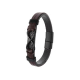Stainless Steel Leather Bracelet Popular Pattern – Jewelry Gift Ideas — 3