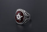 Men's And Women's Fashion Punk Hexagonal Star Ring – Stylish Gifts — 11
