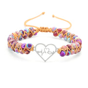 Hand Braided Double Emperor Turquoise Bracelet – Jewelry Gift Ideas — 5