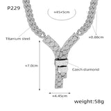 Fashion Trend Y Letter Zircon-inlaid Pendant – Jewelry Gift Ideas — 20