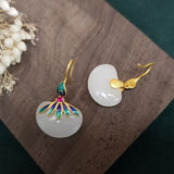 Women's Fashion Vintage Hetian Jade Earrings – Stylish Gifts — 4