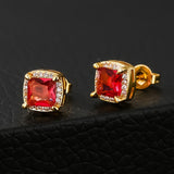 Square Retro Stylish Versatile Earrings – Useful Gifts — 4