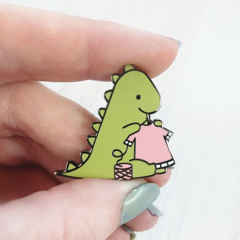 Cute Dinosaur Knit Sweater Brooch Creative – Jewelry Gift Ideas — 1
